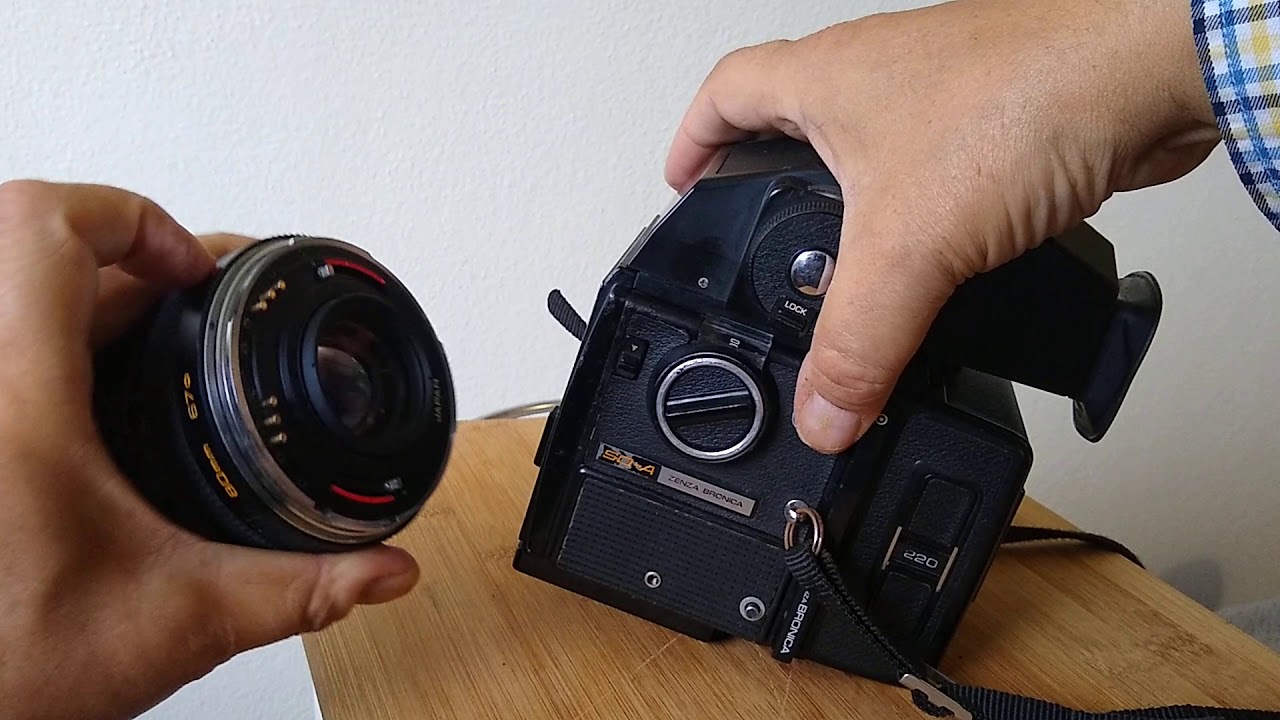 Bronica SQA Change Lenses YouTube