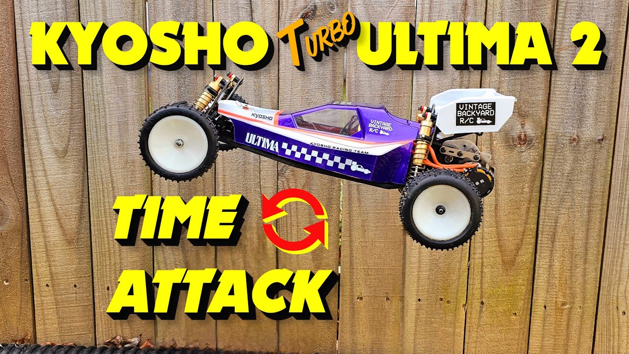 1993 Kyosho Turbo Ultima II Time Attack!