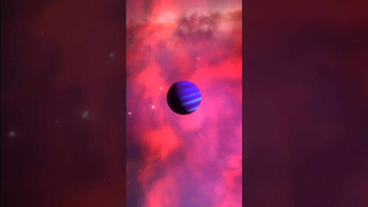 Flying through stars. 