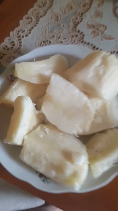 MENIKMATI KOPI  DAN SINGKONG REBUS - SUASANA DESA YANG TENANG