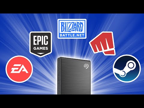 HOW TO MOVE YOUR PC GAMES TO ANOTHER DRIVE! | EA, Epic Games, Blizzard, Riot & Steam Easy Guides