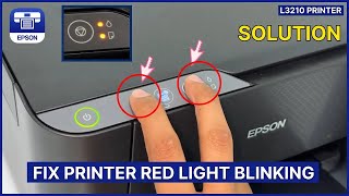 Epson L3210 – How to Fix Red Light Blinking Issue screenshot 3