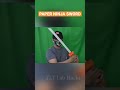 Paper ninja katana #diy #papercraft #ninja