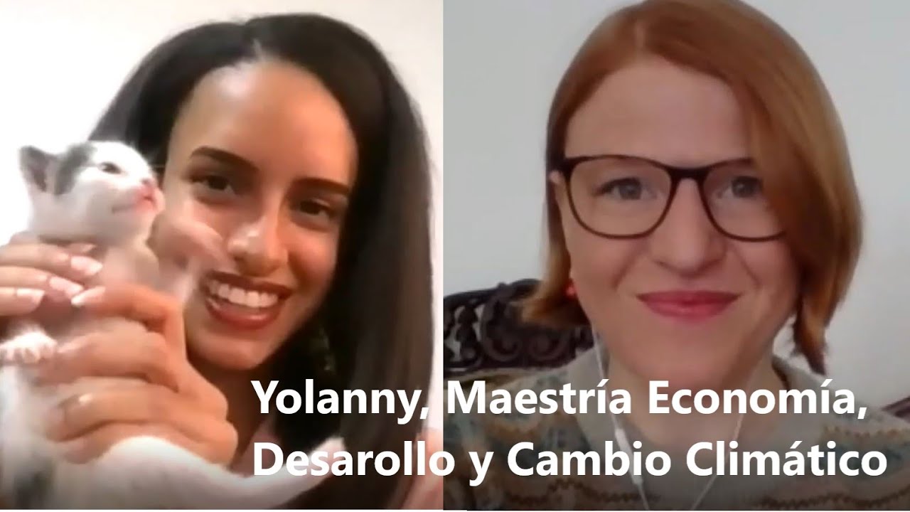 Entrevista con Yolanny (becaria DAAD) Maestría de Economía, Desarollo y Cambio Climático, Costa Rica