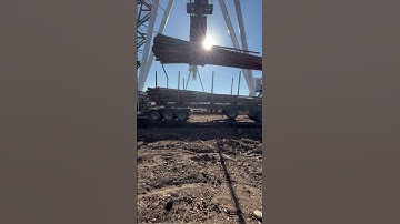 Unloading Longwood! #viral #logging #truck #trucker ￼