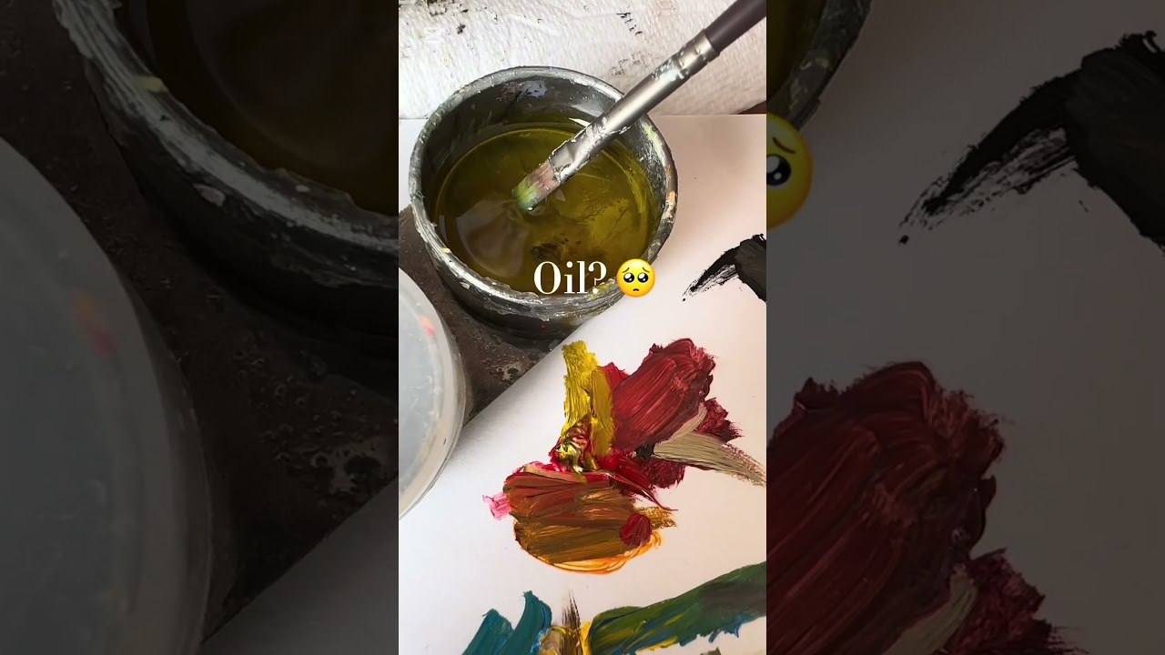 OIL OR ACRYLIC?‼️