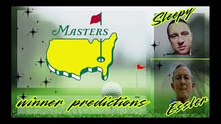 The Masters - Winner Predictions #MastersPredictions #GolfBetting #BrysonDeChambeau #ChrisGotterup