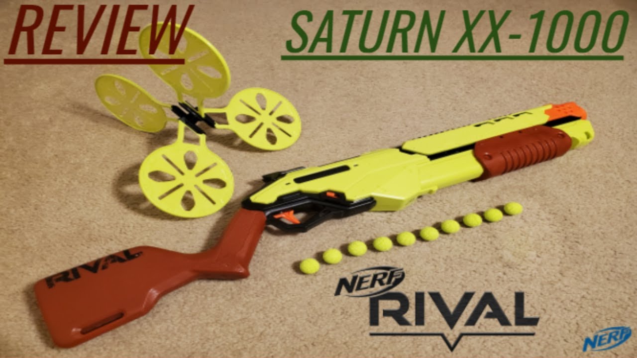 ナーフNERF RIVAL EDGE サターン と ジュピタ, 2丁セット ナーフ ライバル エッジシリーズ サターン 紹介 Nerf Rival