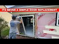 Sliding Door Replacement Snowballs! Its Never Easy - Days 21-22