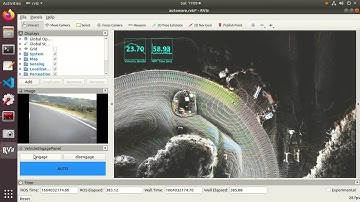Autonomous Vehicle Demo with Sensor Data Visualization for Senator Wayne