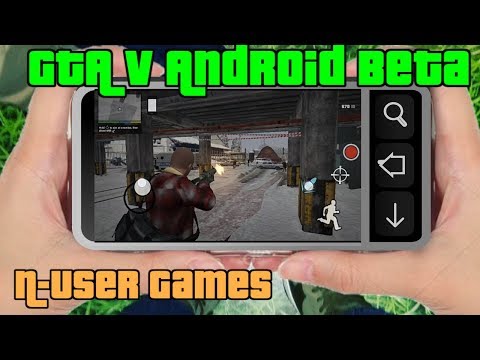 прохождение GTA V Android.ОГРАБЛЕНИЕ БАНКА! N-User Games Port