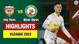 Highlights Hà Tĩnh vs Bình Định | PSG VN thể hiện sức mạnh vượt trội - trò cưng HLV Park tỏa sáng