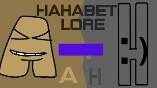 Hahabet lore without the lore (A-H)