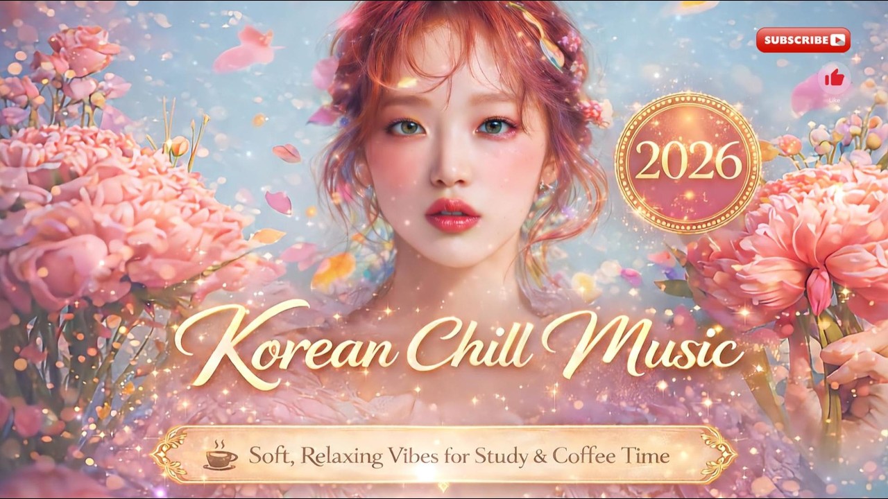 Korean Chill Music 2026 | Soft, Relaxing Vibes for Study & Coffee Time