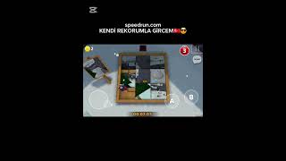 yapboz yapma bölümünde takıldım hakemler benim normal rekorum:12.22#speedrun #superbearadventure