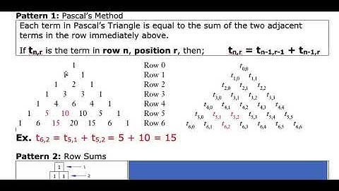 MDM4U - 4.4 - Pascal
