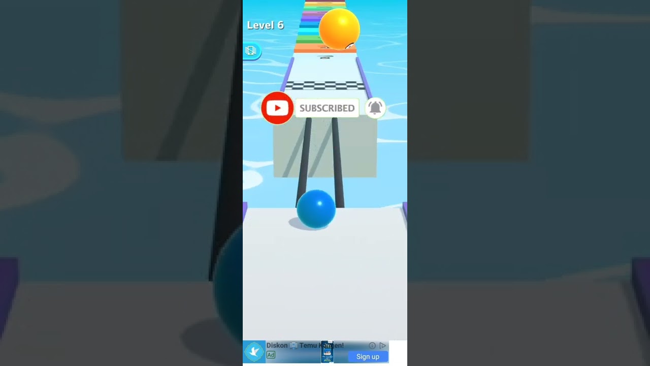 Ball Run 2048 LEVEL 6 