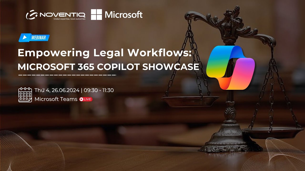 🌟 Livestream: Empowering Legal Workflows: MICROSOFT 365 COPILOT ...