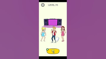 DELETE ONE PART | LOVE STORY LEVEL-76 | FUNNY MOBILE GAME #TRENDING #SHORT