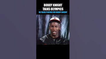 Bobby Knight TALKS OLYMPICS, MJ TALKS BOBBY KNIGHT #goat #olympics  #basketballlegend