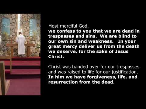 2025-5-4 Confession and Absolution