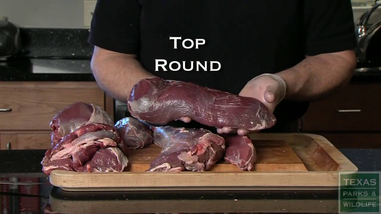 Wild Game Meat Cutting Chart