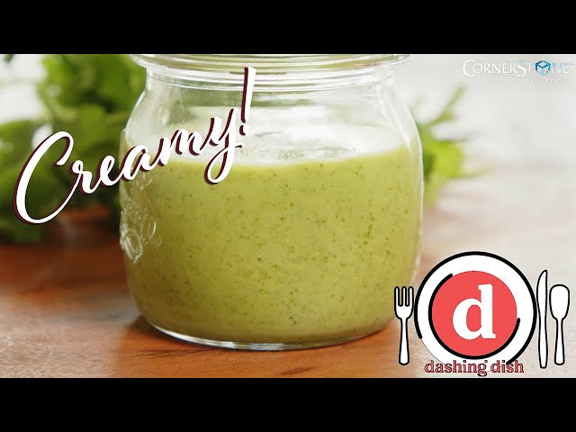 This Green Goddess Dressing Tastes JUST Like Trader Joe's! | Dashing Dish -  YouTube