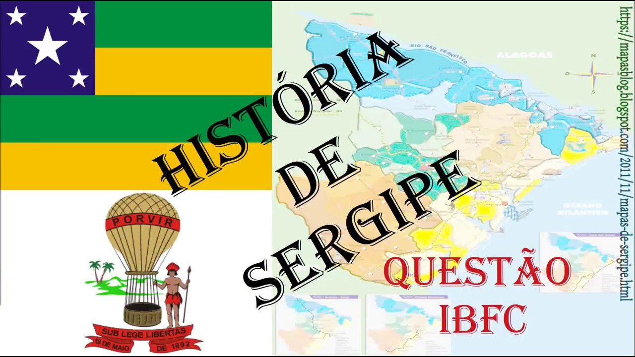 História de Sergipe - Questão IBFC Concurso CBMSE - - YouTube