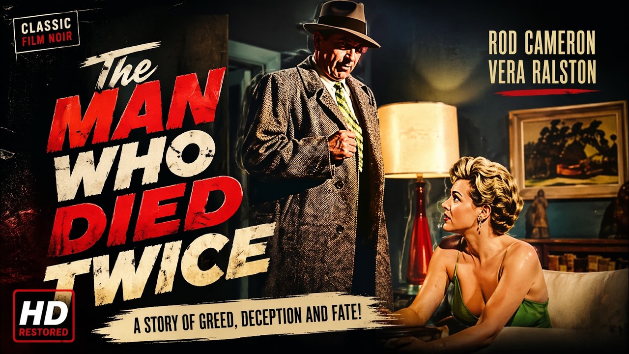 A Man With Two Deaths? | The Man Who Died Twice (1958) | Classic Film Noir Mystery Uncovered