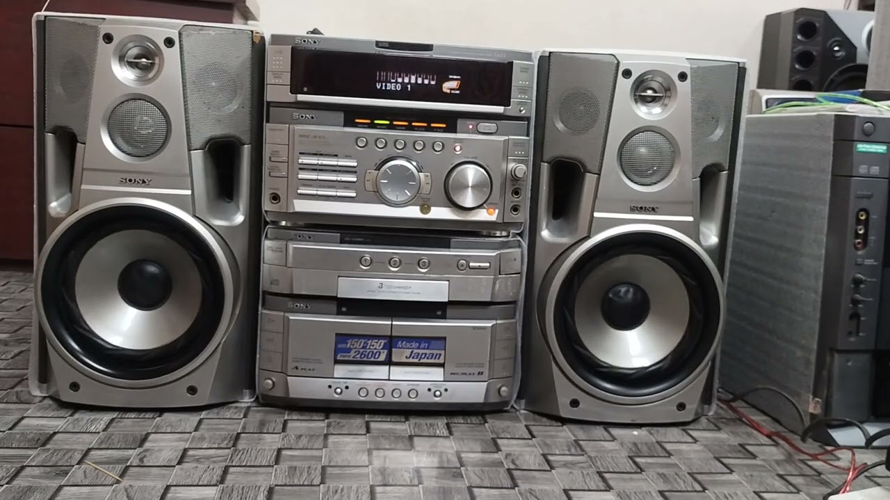 Sony mhc wx5 - YouTube