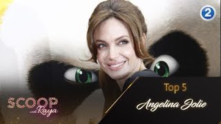 أجمل 5 مقابلات مع Angelina Jolie