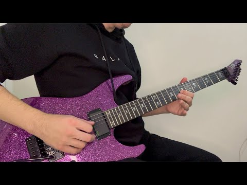 ESP LTD KH-602 Purple Sparkle Kirk Hammett Signature - Unboxing