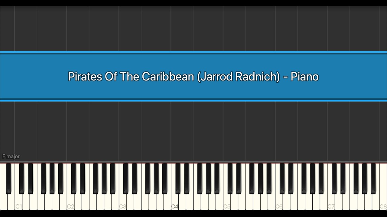 Jarrod Radnich Pirates Of The Caribbean Noten Pirates of the caribbean by jarrod radnich sheet music - iilasopa