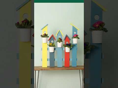 Casita portamacetas 🏠🪴🛠#shorts