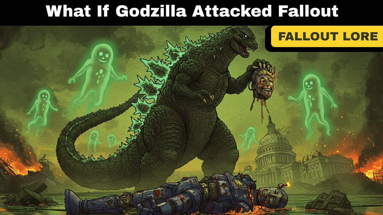 Что, если бы Годзилла напал на Fallout? Объяснение битвы за Либерти Прайм