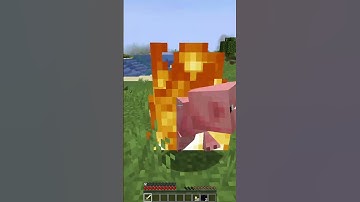 minecraft but random structures spawn #minecraft #shorts