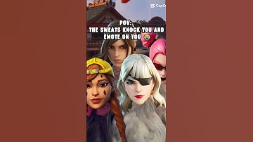 POV: You get knocked by 4 SWEATS 😭 #fortnite #shorts