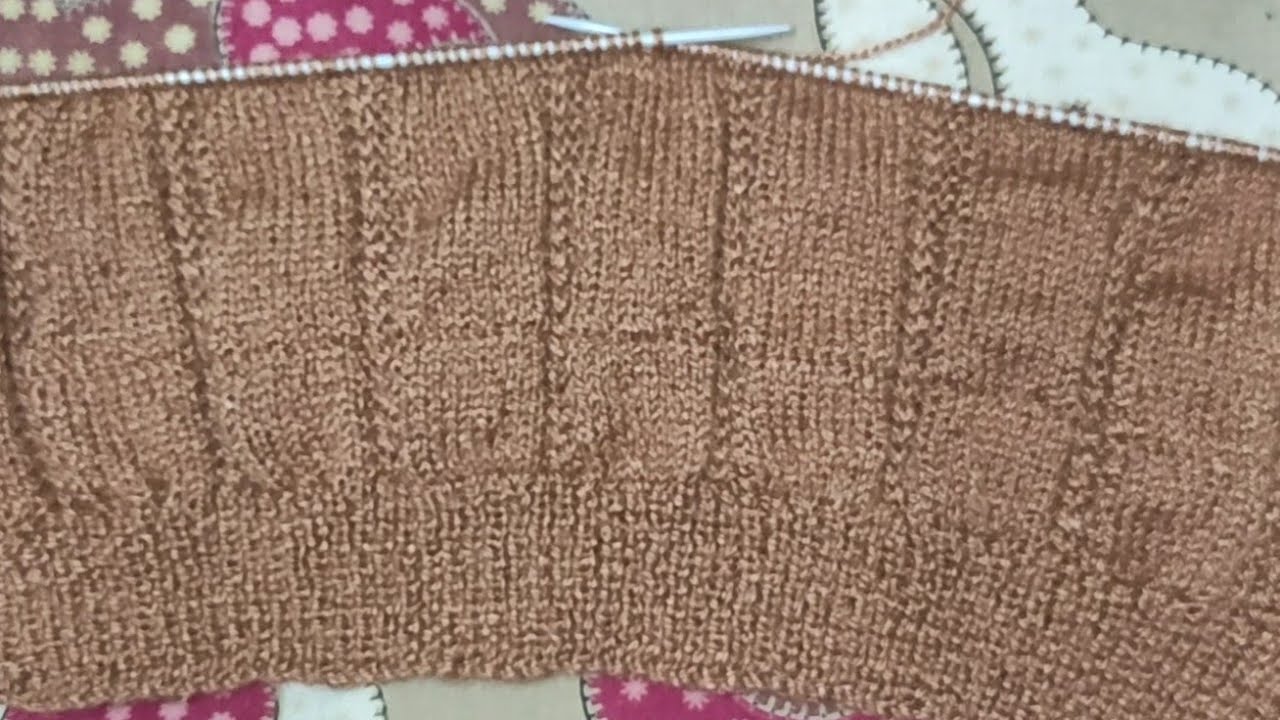 knitting gents sweater design back side ♥️🙏