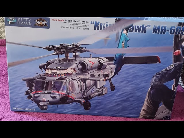 航空機・ヘリコプター KITTY HAWK 1/35 MH-60S \"Knighthawk Amazon.com: Kitty Hawk KH50015 MH-60S Knighthawk Model Kit