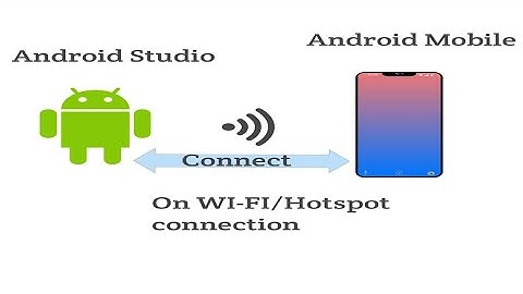 How to connect your Mobile with Android Studio over WIFI and HotSpot?.