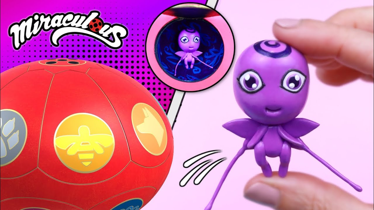 DIY Miraculous Ladybug 🦋 NOOROO KWAMI 🦋 How to make BUTTERFLY Kwami  -Isa's World Miraculous Crafts 