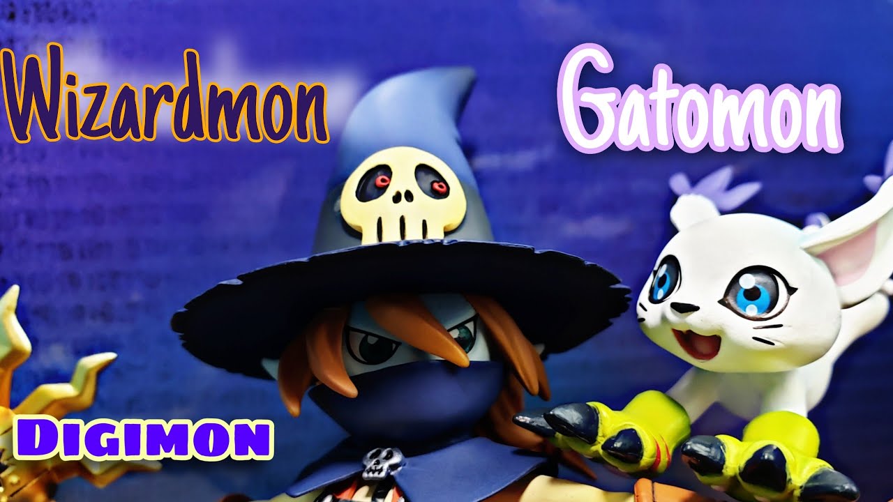 Unboxing Digimon G.E.M. Wizardmon & Gatomon