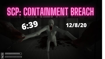 SCP: Containment Breach Speedrun 6:39 GATE B ENDING 1 NO OoB