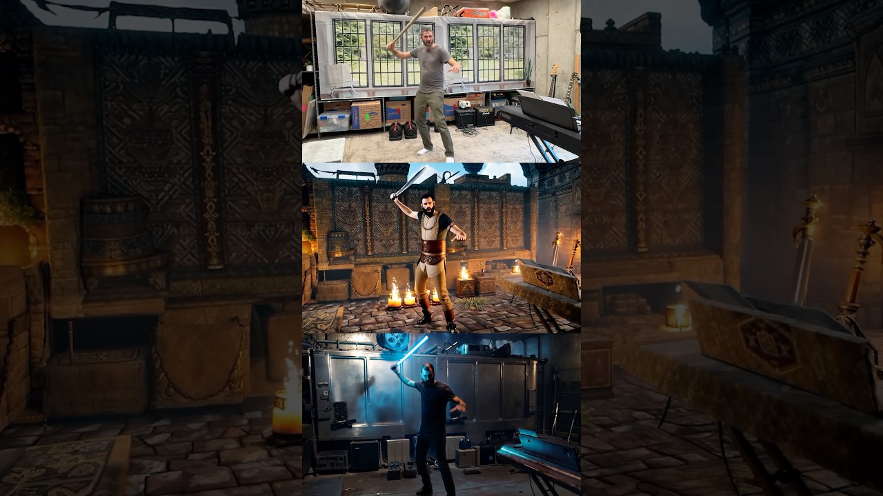 Видео-в-видео с синхронизацией губ - это потрясающе!