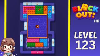 Block Out Level 123 Solution Walkthrough