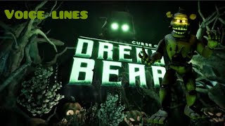 Fnaf help wanted dreadbear voice lines