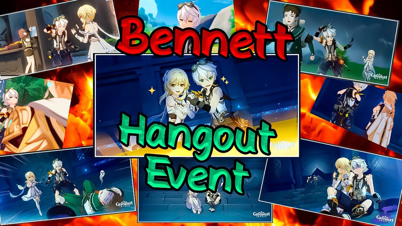 Bennett Hangout Event All 6 ENDINGS - Genshin Impact