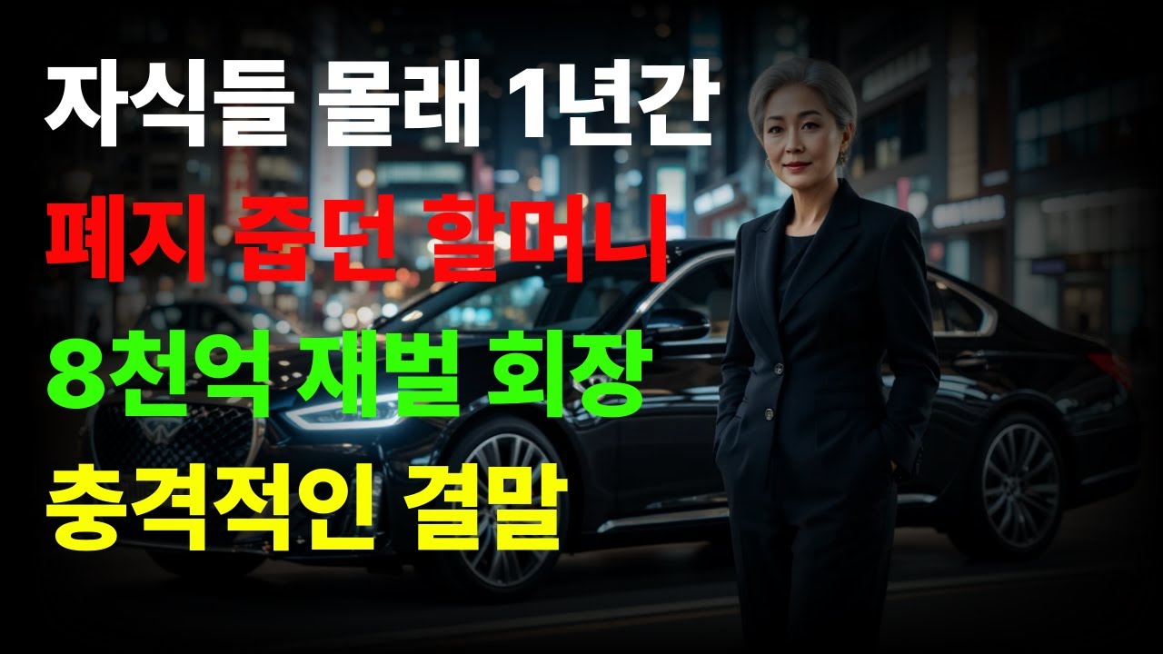 자식들을 시험한 재벌 회장의 충격적인 결말(사이다 결말)ㅣ감동ㅣ 노년의 사이다 ㅣ 오디오북 ㅣ 삶의 지혜 ㅣ 실화 기반 각색