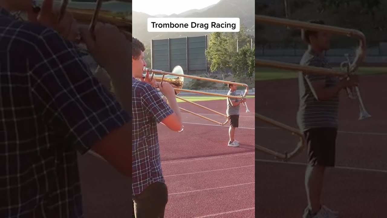 trombone drag race