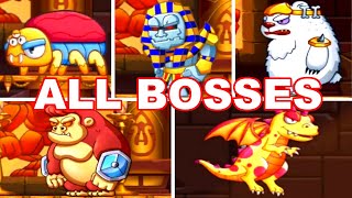 Super Jake's Adventure - Beating ALL BOSSES | Fight All Bosses screenshot 2